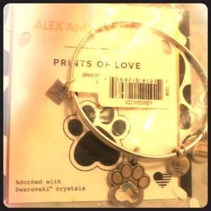 NEW Alex and Ani Bracelet - Prints is Love, RS